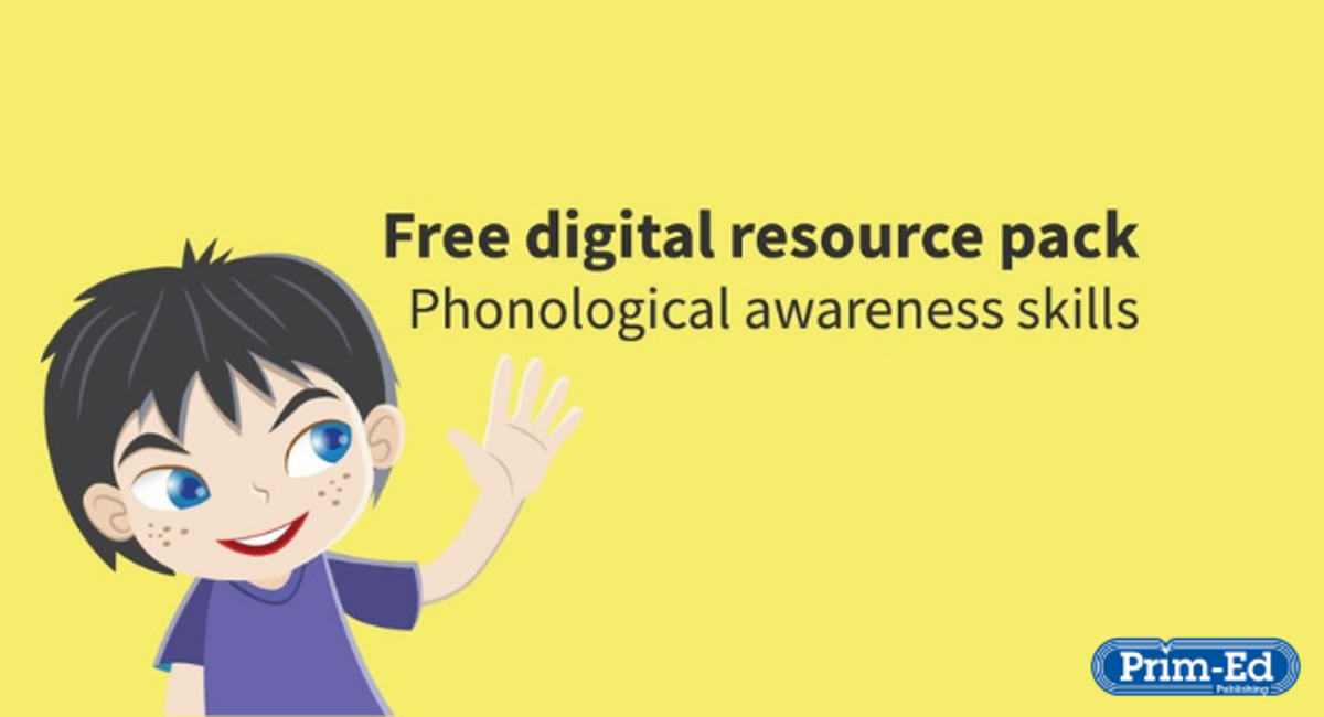Phonological awareness skills - Free digital resource pack