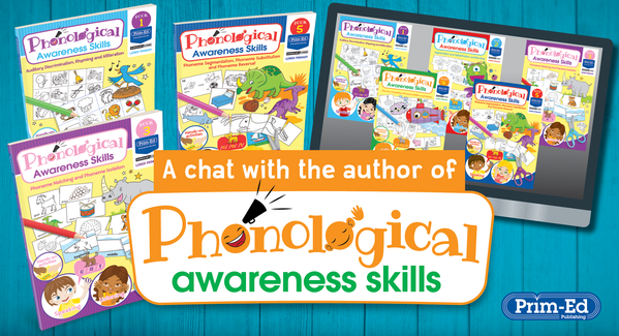A Chat with the author: Phonological Awareness Skills