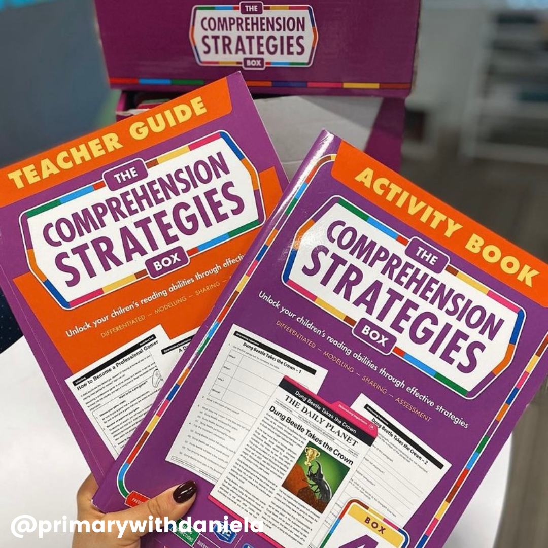 Teachers review The Comprehension Strategies Box PrimEd