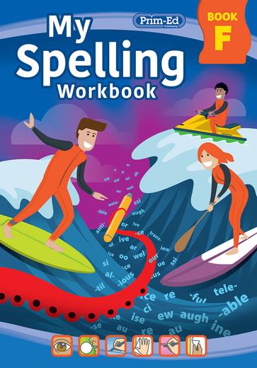 My Spelling Workbook Book F 5th Class English Prim Ed