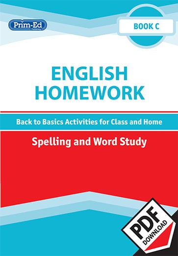 english homework spelling and word study 2nd class ebook homework word