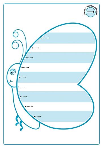 new wave pre writing patterns write on posters english preschool