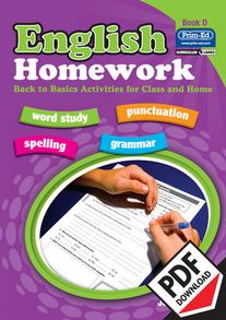 Year 7 english homework booklet answers image