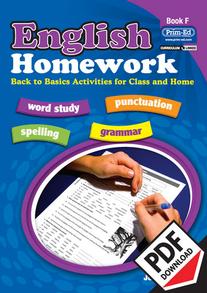 Homework book in english 08 image