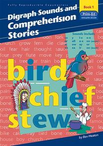 digraph sounds and comprehension stories book 1 english