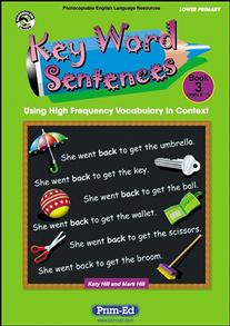 Key Word Sentences: Book 3 | 1st Class English