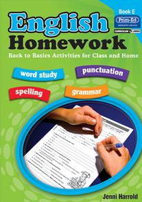 Homework book in english image