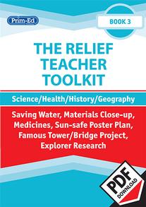 The Relief Teacher Toolkit - Science/ Health/ Geography/ History: Book 3 eBook