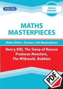 Maths Masterpieces - Henry viii/The sleep of reason produces monster/The milkmaid/Bubbles: Middle eBook