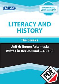 Literacy and History - The Greeks: Queen Artemesia Writes in her Journal – 480 BC eBook