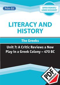 Literacy and History - The Greeks: A Critic Reviews a New Play in a Greek Colony – 470 BC eBook