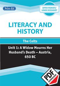 Literacy and History - The Celts: A Widow Mourns her Husband's Death – Austria 650 BC eBook