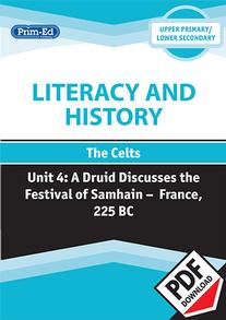 Literacy and History - The Celts: A Druid Discusses the Festival of Samhain – France, 225 BC eBook
