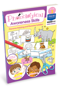 Phonological Awareness Skills - Phoneme Matching and Phoneme Isolation: Book 3