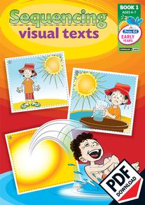 Sequencing Visual Texts: Book 1 eBook | English | Prim-Ed
